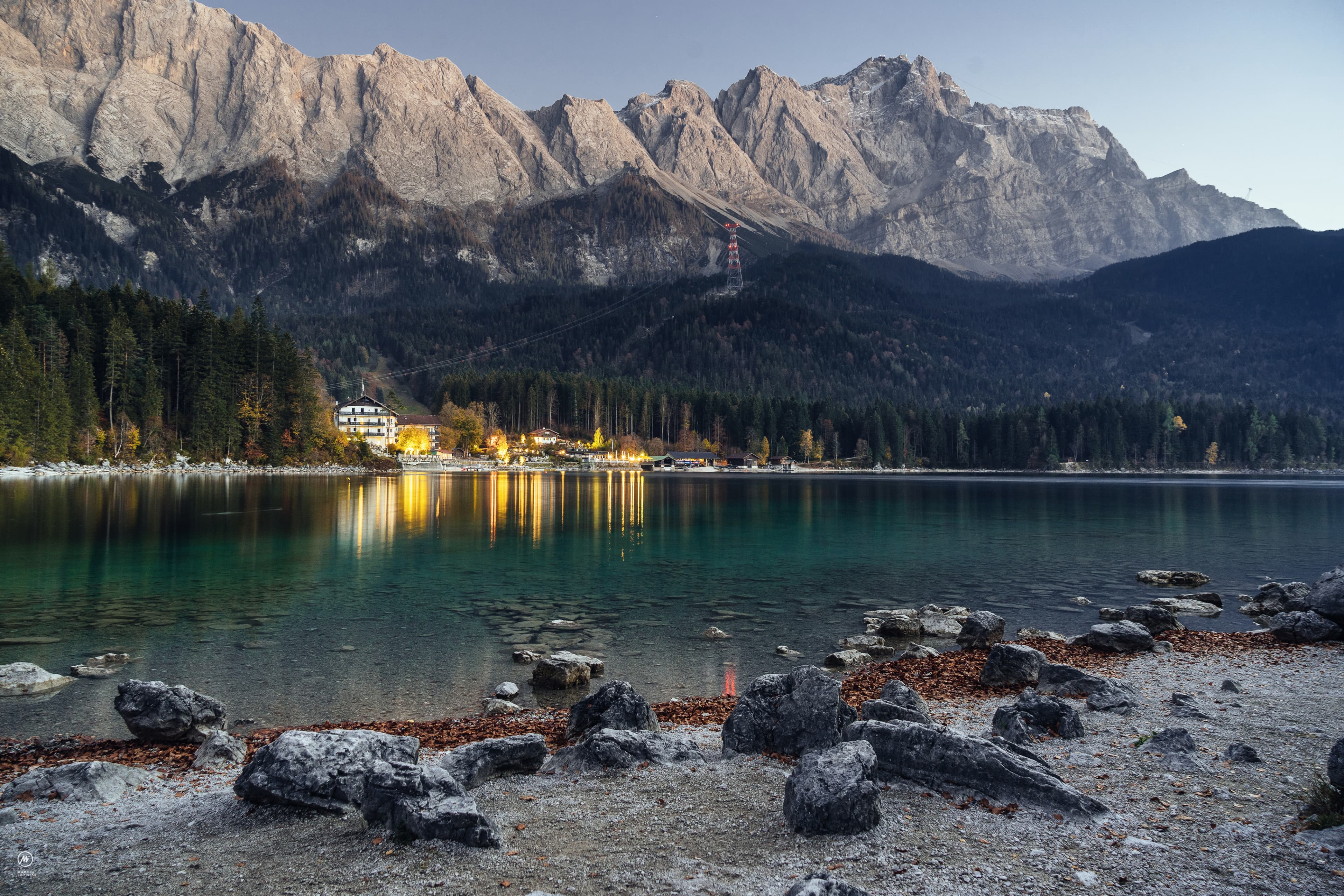 Alpine panoramic view