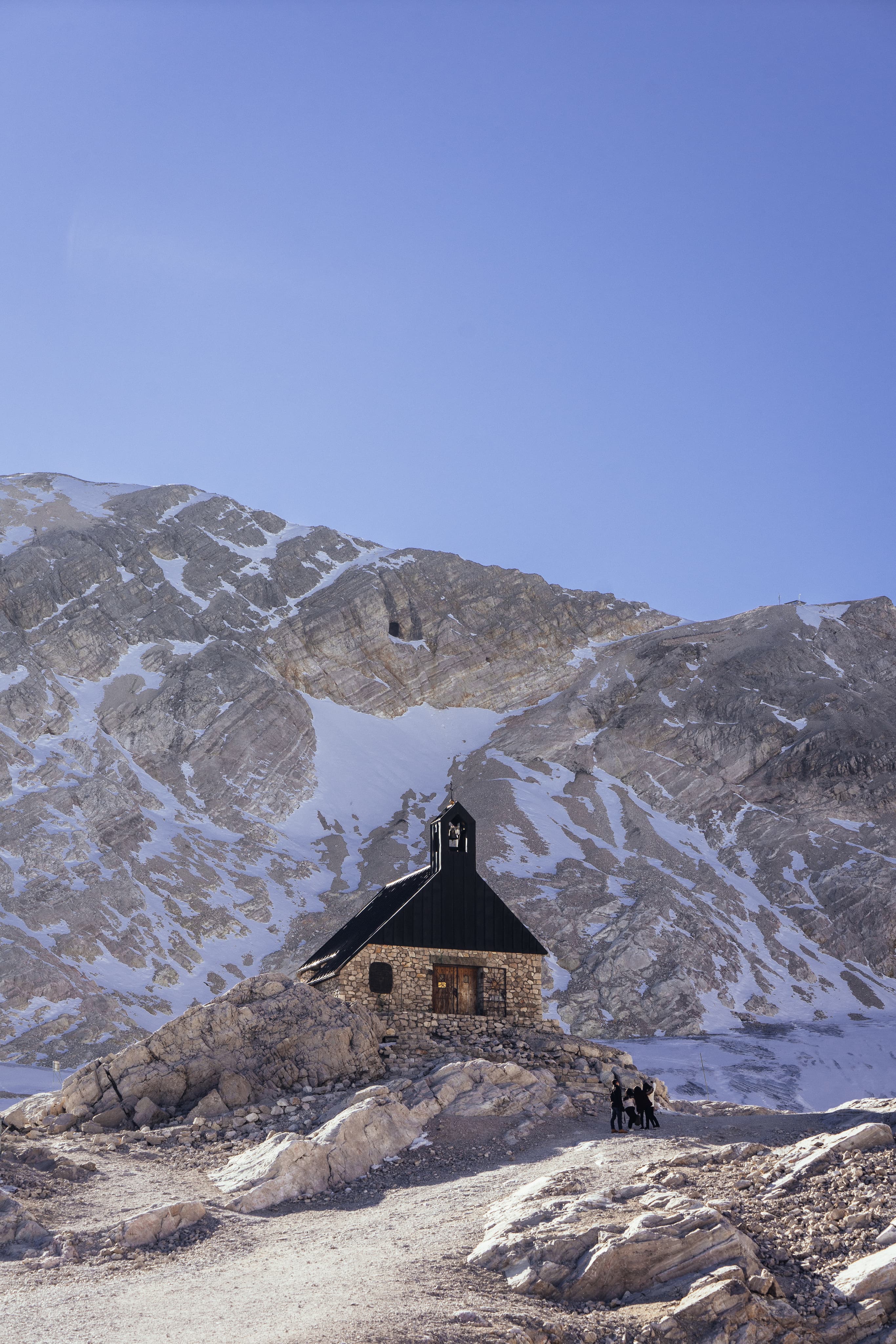 Mountain lake reflections