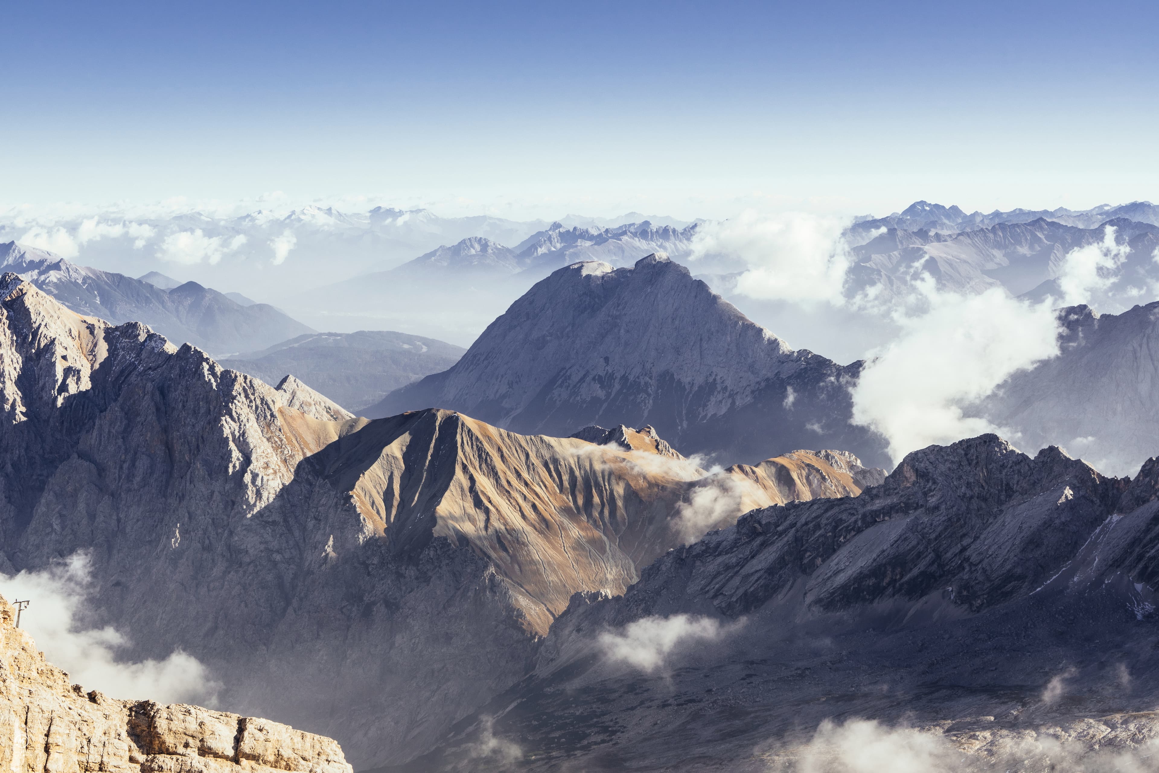 Autumn mountain landscape