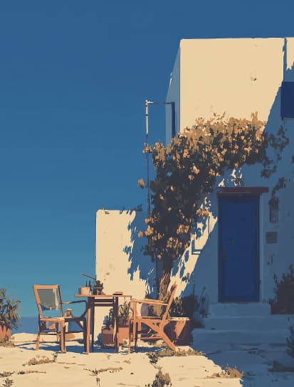 Balearic coastal scene